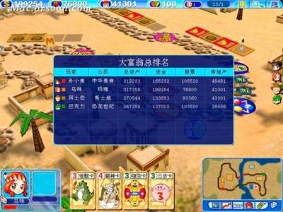 《大富翁6》秘籍软件：轻松成为游戏大赢家