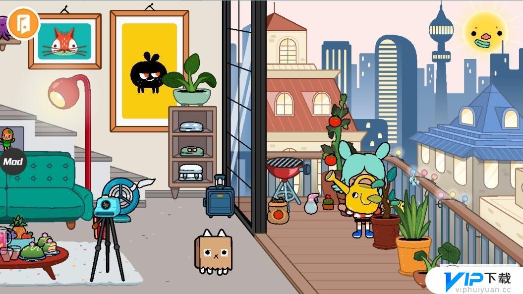 托卡世界新地图