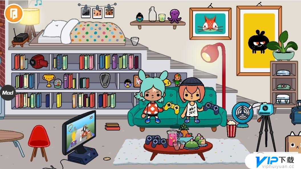 托卡世界新地图