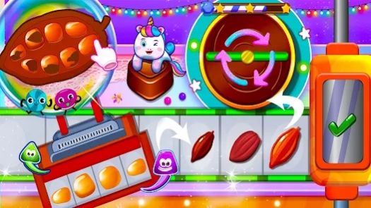 巧克力店(Choco Candy Factory Maker Game)