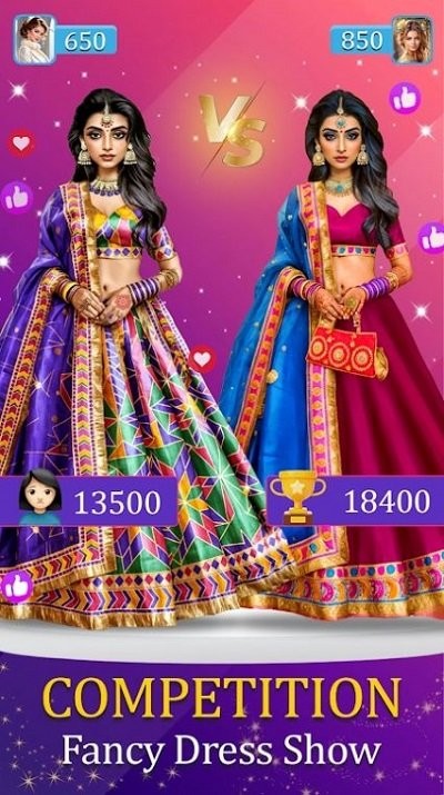 印度美容时尚造型师(Indian Fashion Stylist Games)