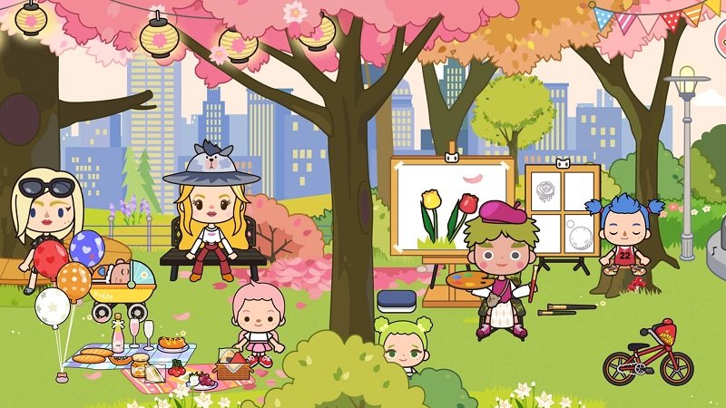 米加古镇度假生活