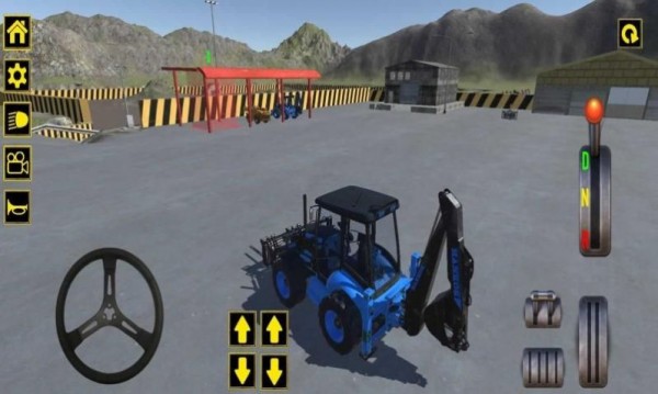 挖掘机城市工程