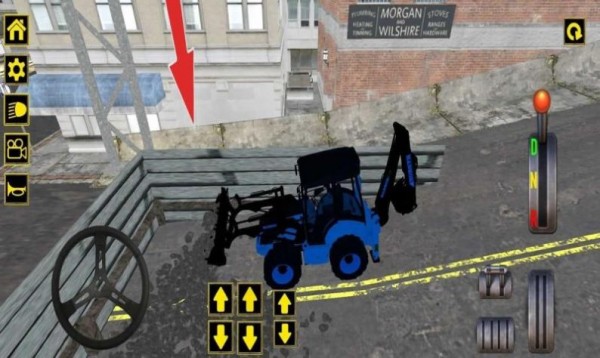 挖掘机城市工程