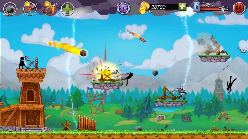 火柴人之守卫城堡