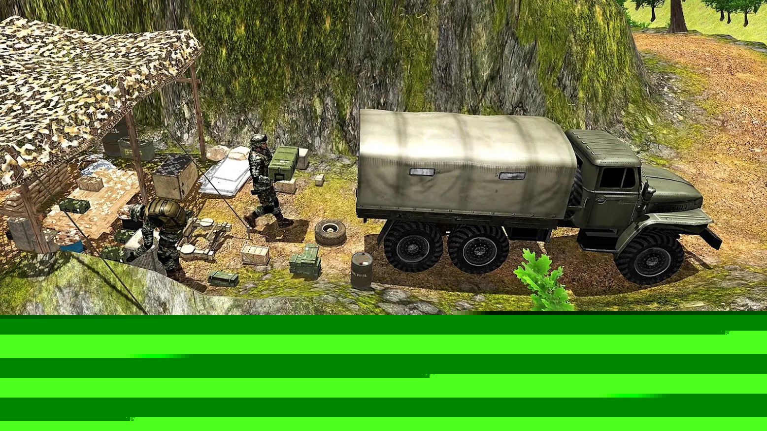 陆军越野卡车驾驶