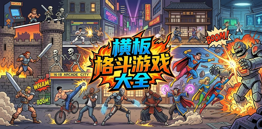 横板格斗游戏大全