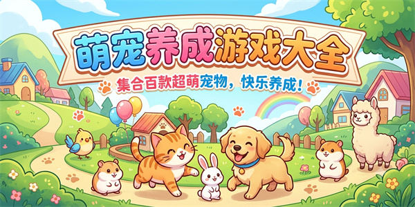 萌宠养成游戏大全