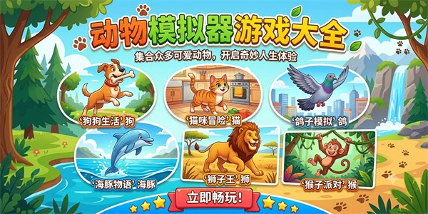 动物模拟器游戏大全
