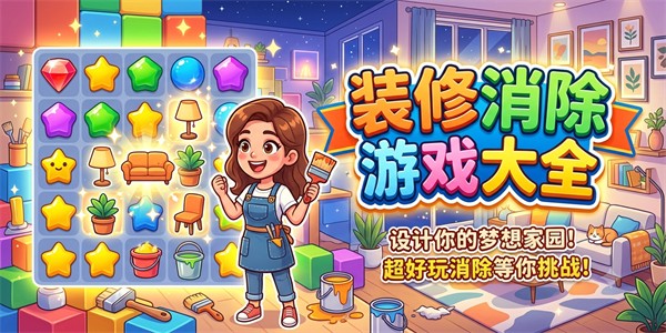 装修消除游戏大全