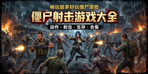 僵尸射击游戏大全