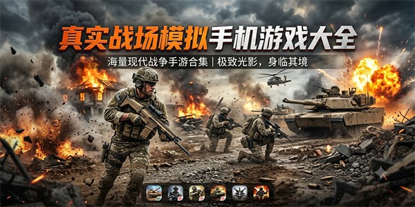 真实战场模拟手机游戏大全
