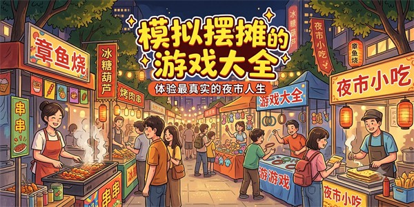 模拟摆摊的游戏大全
