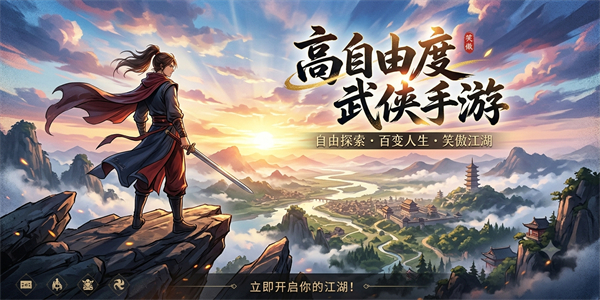 高自由度武侠手游
