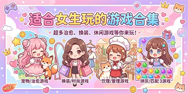 适合女生玩的游戏合集