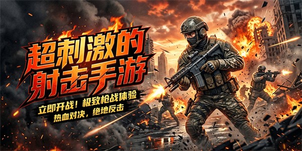 超刺激的射击手游