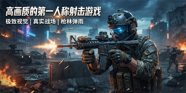 高画质的第一人称射击游戏