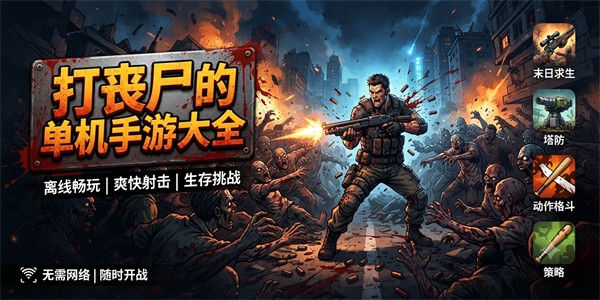 打丧尸的单机手游大全