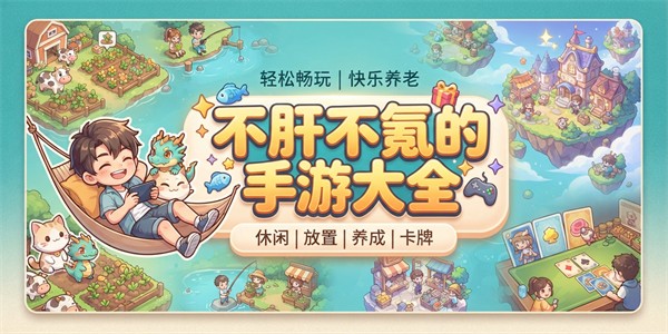 不肝不氪的手游大全