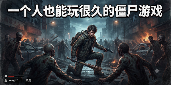 一个人也能玩很久的僵尸游戏