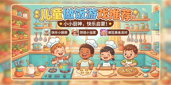 儿童做饭游戏推荐