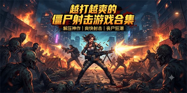 越打越爽的僵尸射击游戏合集