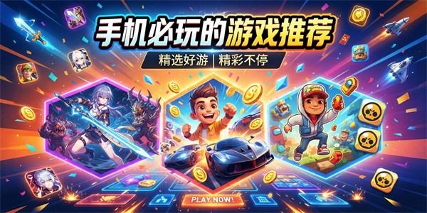 手机必玩的游戏推荐