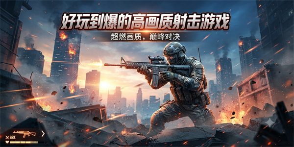好玩到爆的高画质射击游戏