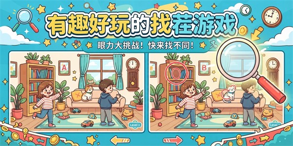 有趣好玩的找茬游戏