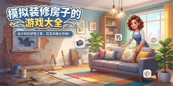 模拟装修房子的游戏大全