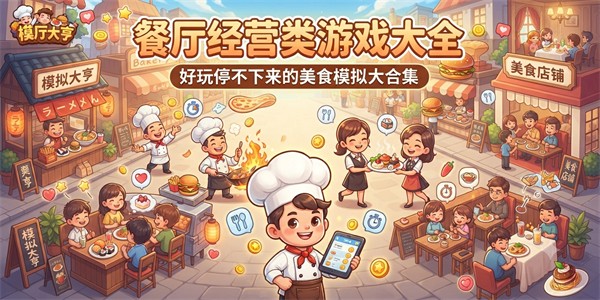 餐厅经营类游戏大全