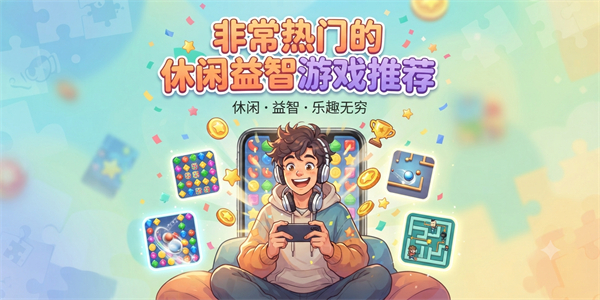 非常热门的休闲益智游戏推荐