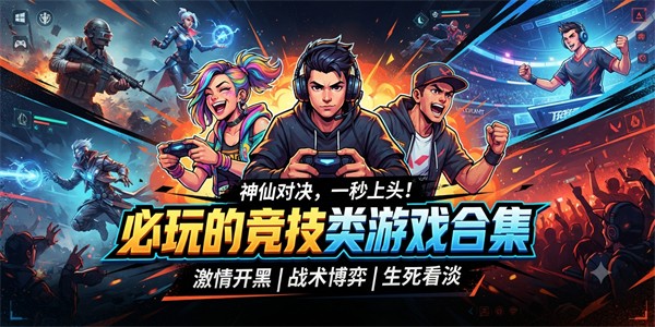 必玩的竞技类游戏合集