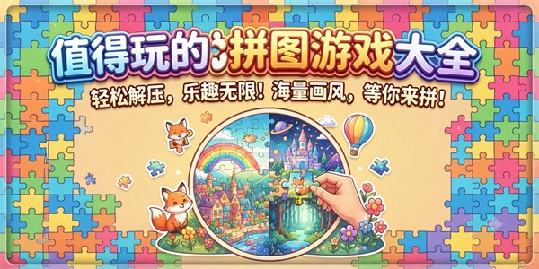 值得玩的拼图游戏大全