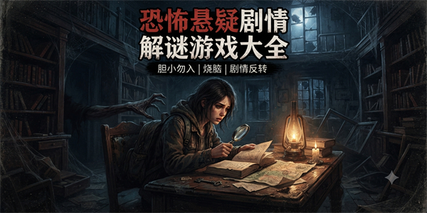 恐怖悬疑剧情解谜游戏大全