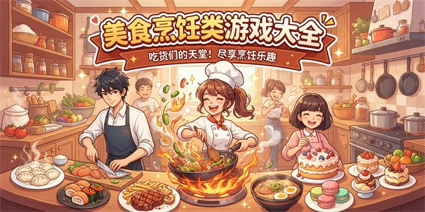 美食烹饪类游戏大全
