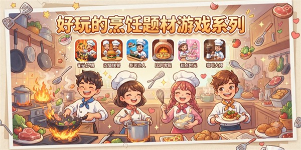 好玩的烹饪题材游戏系列