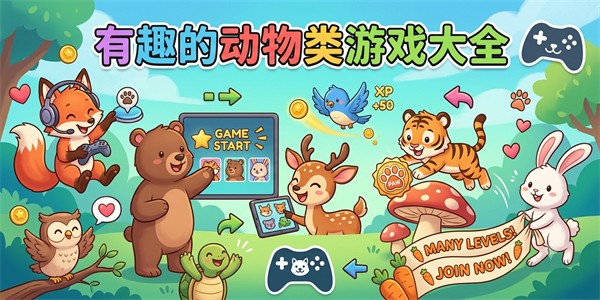 有趣的动物类游戏大全