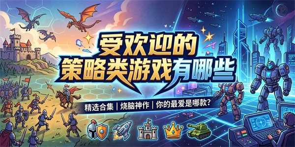受欢迎的策略类游戏有哪些
