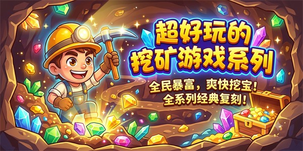 超好玩的挖矿游戏系列