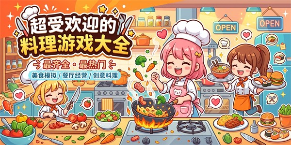 超受欢迎的料理游戏大全