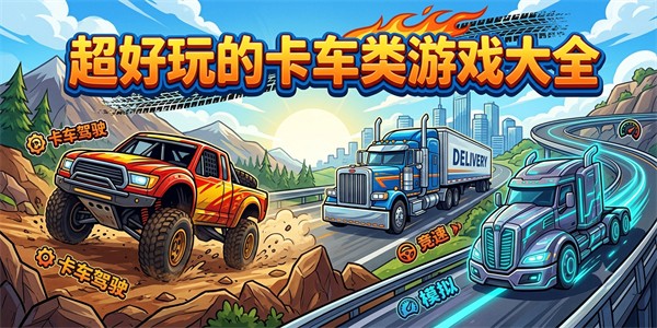 超好玩的卡车类游戏大全