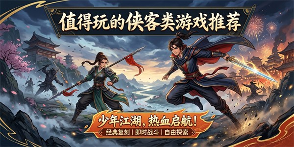 值得玩的侠客类游戏推荐