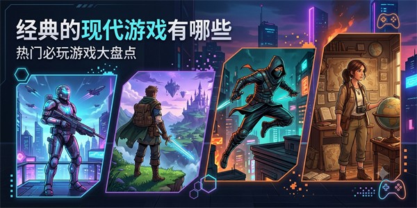 经典的现代游戏有哪些
