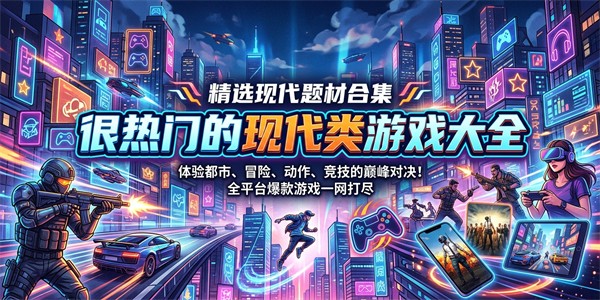 很热门的现代类游戏大全