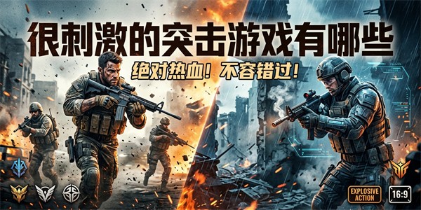 很刺激的突击游戏有哪些