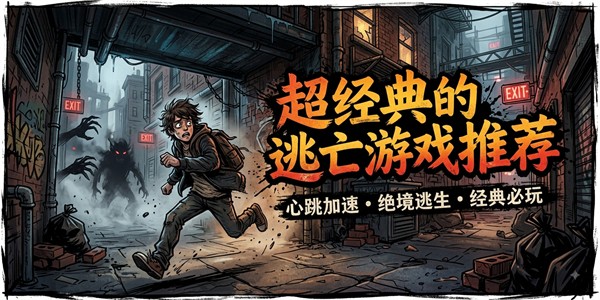 超经典的逃亡游戏推荐