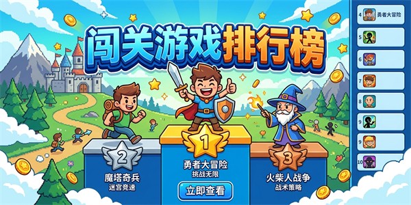 闯关游戏排行榜