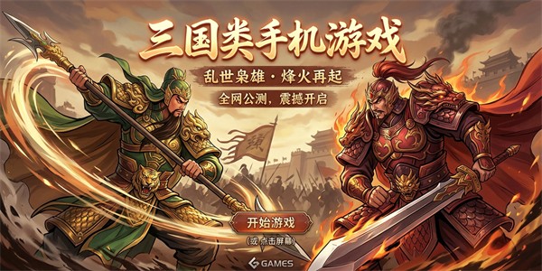 三国类手机游戏