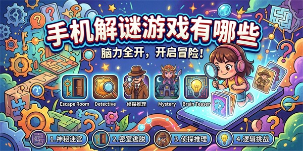 手机解谜游戏有哪些